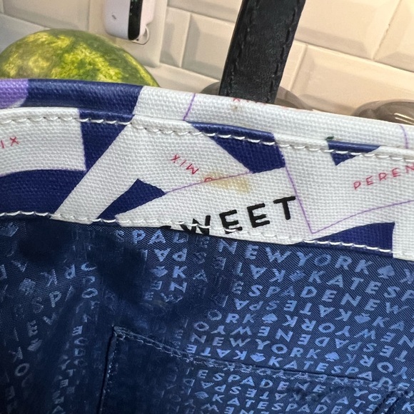 Kate Spade Large Flowers Coated Canvas Tote - Picture 6 of 10